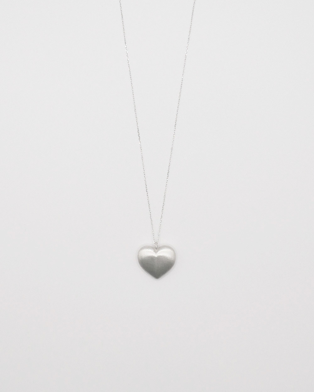 heart necklace (gold, silver)